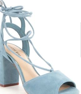 Gianni Bini Suede Block Heel